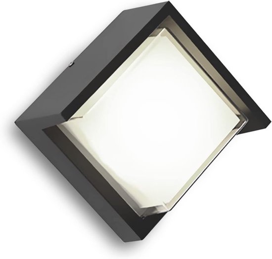 18w Led-außenwandleuchte Mit Aluminiumgehäuse – Ip65 Wasserdicht, Geeignet Für Innen- Und Außenbeleuchtung (4000k)