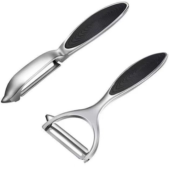 Premium-gemüseschäler-set Extra Scharfe Edelstahlklingen Mit Rutschfesten Ergonomischen Griffen Zum Einfachen Schälen Von Kartoffeln Obst Und 2