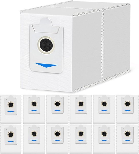 12 Staubsaugerbeutel Passend Für Die Ecovacs-saugroboter T30s T30s Pro X5 Omni Deebot X2 Omni X2 Pro Enthält 3 Liter Aktivkohle Zubehör Und Außer