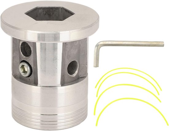 Universeller Trimmerkopf Aus Aluminium – Ersatzkopf, Langlebig Und Robust