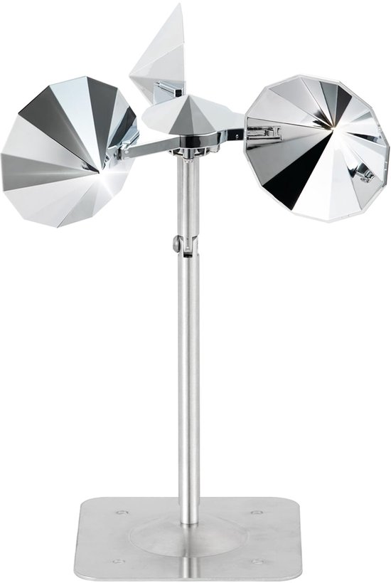 3-teilig, 360° Reflektierend – Aluminiumsockel, Geeignet Für Garten, Dach Und Balkon