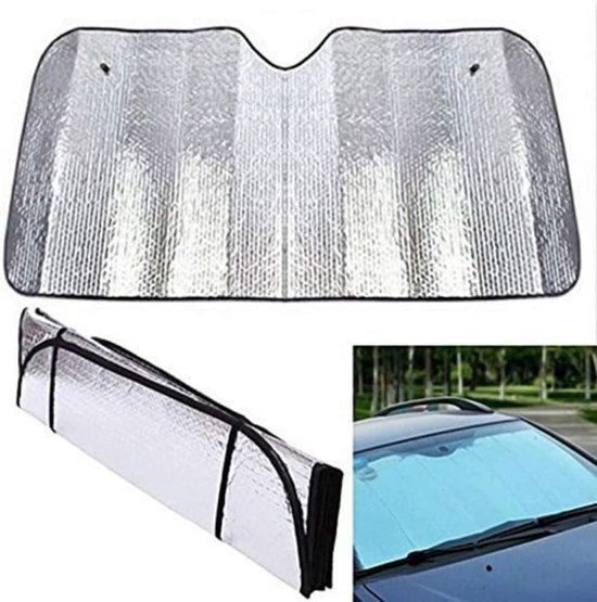 2 X Autofensterfolien / Schutz Vor Sonne, Hitze, Staub Und Uv-strahlung (130 X 60 Cm) (130 X 60 Cm)