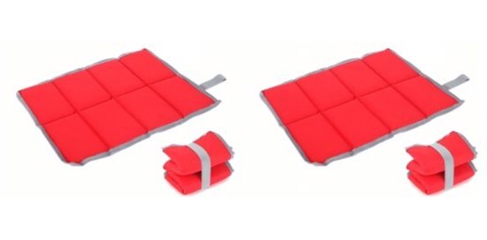 2er-pack Sitzkissen Faltbare Sitzkissen Outdoor-sitzkissen Wasserdichte Tragbare Kindersitze Geeignet Für Camping Und Wandern 39 X 29 5 X 1 Cm 29,5