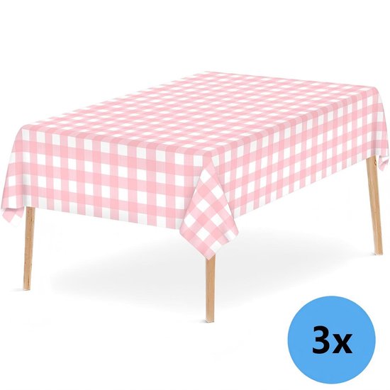 3er-pack Kunststofftischdecken – Geeignet Für Partys, Abendessen, Hochzeitsbuffets – Rechteckige Tischdecke – 137 X 274 Cm – Dunkelblau