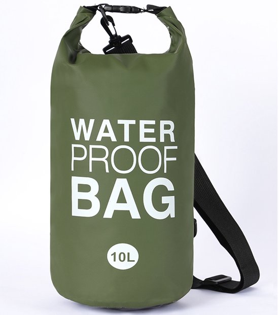 Wasserdichter Beutel – 10-liter-wasserdichter Beutel Für Aufstellpools – 500d-clip-netzgewebe, Wasserdichter Sandsack – 51 X 19 Cm – Dunkelgrün