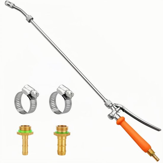 Metallsprühgerät 1 4 Und 3 8 Messing Zum Besprühen Von Blumen Pflanzen Und In Autowaschanlagen Einstellbare Sprühnebelgröße Mit Absperrventil Aus 2