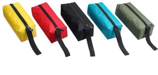 Kleines Werkzeugset 5-teiliges Set Kleine Wasserdichte Werkzeugtasche Aus Segeltuch Praktischer Aufbewahrungsraum Und Organizer Geeignet Für Und