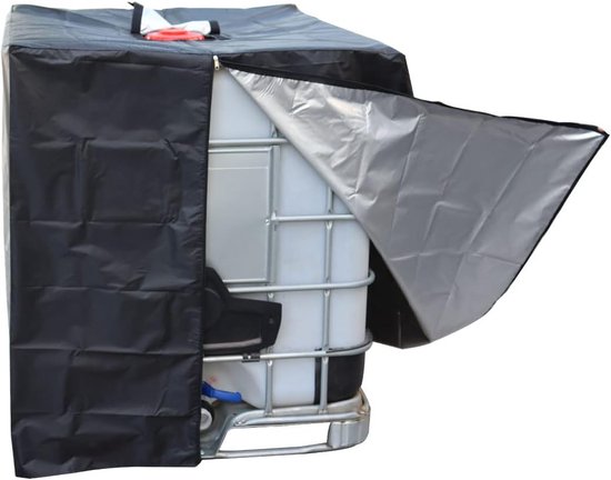 Wasserbehälterabdeckung, 1000 L, Ibc-tankcontainer, Uv-schutzfolie, 120 X 100 X 116 Cm (ausführung B)