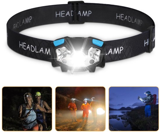 Led Scheinwerfer 5000 Lumen Led Arbeitsleuchte Bewegungssensor Scheinwerfer Usb Aufladbare, Wasserdichte Arbeitsleuchte 5 Leuchtmodi Verstellbare