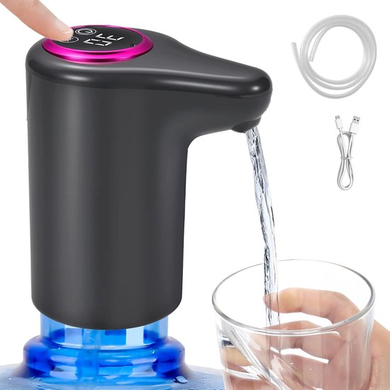 Wasserflaschenpumpe, Elektrischer Wasserspender, Usb-ladefunktion, Batteriebetriebener Wasserhahn, Wasserhahn Mit Pumpe Für Zuhause, Büro, Küche, Camping, Mini-wasserpumpe Mit