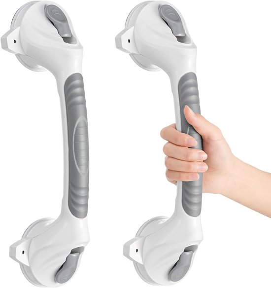 Haltegriff Für Die Badewanne – 2er-set, 38 Cm, Mit Saugnapf, Kein Bohren Erforderlich