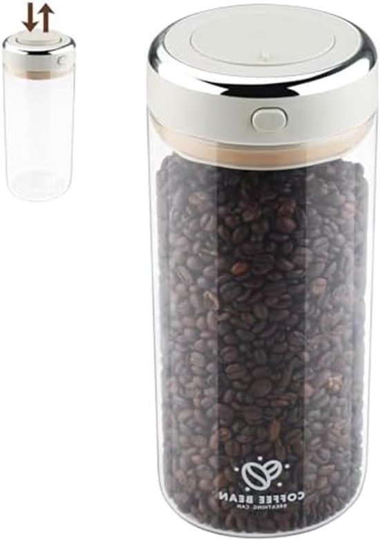 Vakuum-kaffeedose – Luftdicht – Mit Entlüftungsventil – 500 Ml