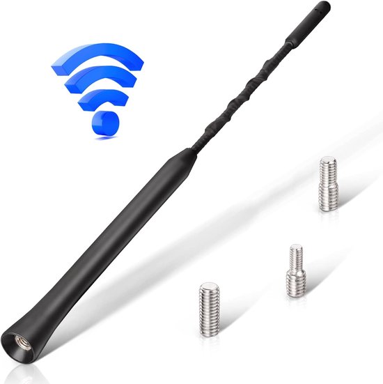 Autoantenne, Autoradioantenne, Dachantenne, 23 Cm, Universeller Ersatz, Autoantenne Mit Leistungsstarker Fm/dab-empfangsfunktion