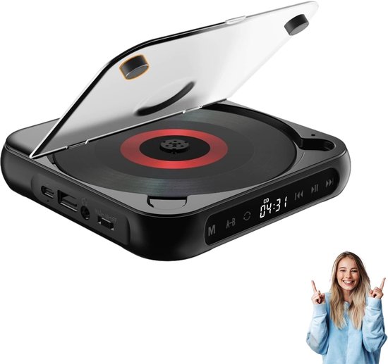 Bluetooth-lautsprecher Im Vinyl-schallplattenspieler-design Mit Weißem Rauschen Meeresrauschen Retro-bluetooth-lautsprecher Mit Und Timer Grün
