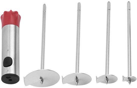 Kernbohrer-set, 5-teilig – Edelstahl, 4 Größen, Für Zucchini, Kartoffeln, Karotten, Äpfel