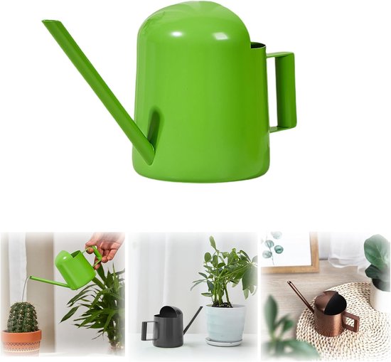 Gießkanne Für Zimmerpflanzen Kleine Sprühgießkanne Geeignet Für Gewächshäuser Gärten Und Blumen Edelstahlgießkanne Mit Langem Ausguss Geeignet Ml Grün