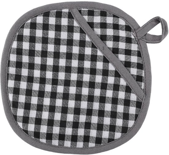 Topflappenteile Mit Taschen, Silikon- Und Baumwolltopflappen, Hitzebeständige Ofenhandschuhe, Topflappen Mit Rutschfesten Silikongriffen