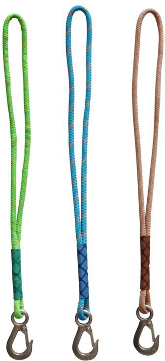 120 Cm Kletterseil – Geeignet Für Sport, Klettern, Bergsteigen, Abseilen Und Andere Aktivitäten – Reißfest – Blau
