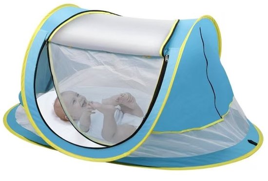 Babyzelt – Uv-schutz – Schutz Vor Sonne, Wind Und Sand – Faltbar – Geeignet Für Outdoor-aktivitäten Von Kindern – Modell A