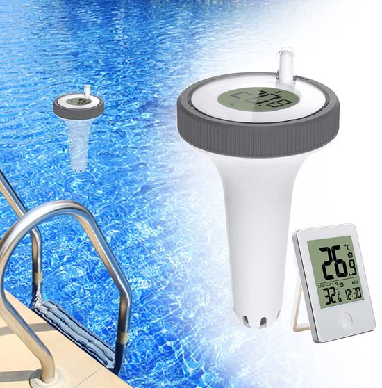 Digitales Poolthermometer – Wlan – Lcd-display – Ipx7