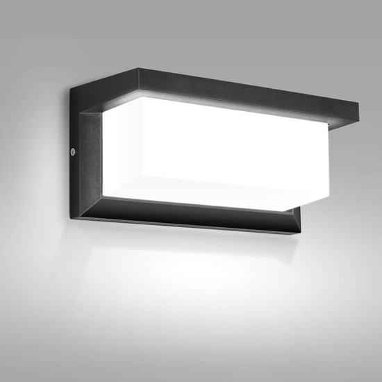 Gartenwandleuchten Außenwandleuchte 18w Led-außenwandleuchte Ip65 Wasserdicht Dekorationswandleuchte Für Hof Garten Terrasse Veranda Wand Weg Weiß