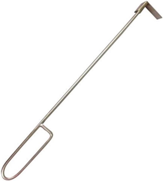 Ascheentfernungswerkzeug, 45,7 Cm Langes Edelstahl Ascherechen Werkzeug Für Klassische Holzöfen, Ascherechen Grillhaken Mit Metallgriff Für Kamin