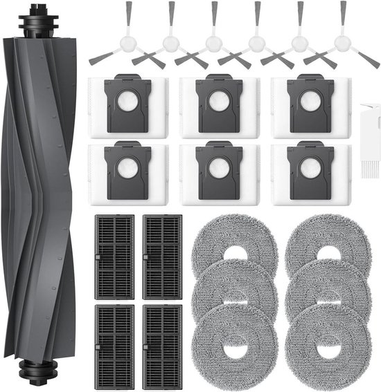 24-teiliges Zubehörset, Passend Für Die Saugroboter Dreame L10s Ultra Gen 2 / L10s Pro Ultra Heat / L40 Ultra Ae
