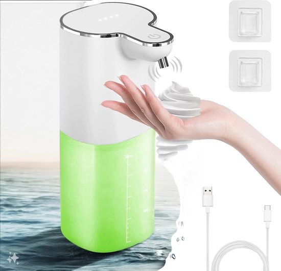 Wandseifenspender Automatischer Gel-handseifenspender 400 Ml Usb-ladefunktion Ipx5-wasserdicht Elektrischer Seifenspender Mit Sensor Zur