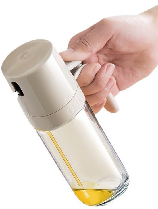 Ölspray 250 Ml – Glas-ölsprüher, Heißluftfritteuse, Ölflasche, Spender