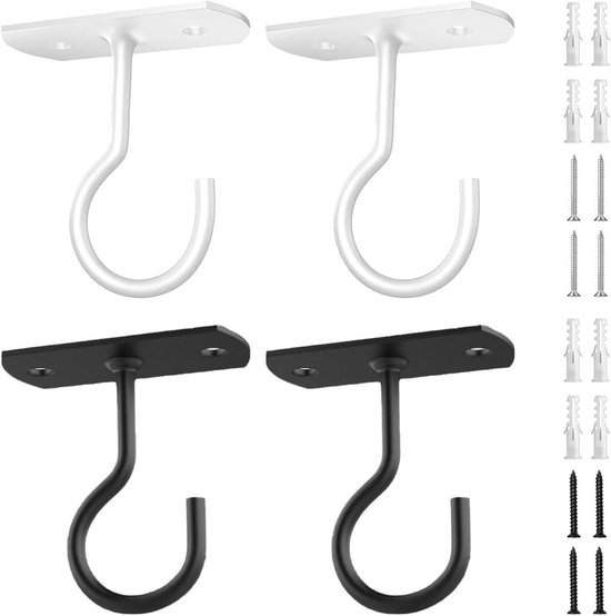 Hängehaken, 4 Stück, Wandhaken Für Pflanzen, Wohnaccessoires, Montagehaken, Haken Für Blumenkörbe