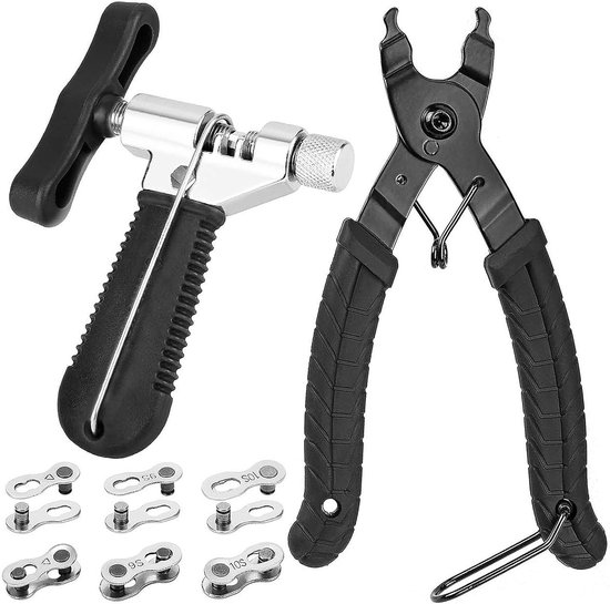 Schnellspanner Für Fahrradketten, 8 Paar, Schnellverbinder Für Fahrradketten, 8-in-1-werkzeugset Für Autoreparaturen