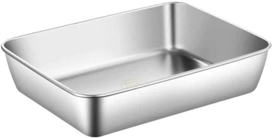 Lebensmittelaufbewahrungsbehälter Aus Edelstahl Mit Kunststoffdeckel Backblech Aus Edelstahl Für Küchen Und Restaurants Schnelles Erhitzen Und