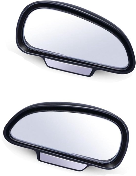 2 Stück Rechts Und Links Rückspiegel Bananenspiegel Seitenspiegel Verstellbarer Totwinkelspiegel Autospiegel 16 Cm Universal 360 Auto