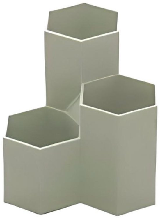 Stiftehalter Sechseckiger Organizer Büroaccessoires Schreibtischablage Multifunktional Minimalistisches Design Ideal Zur Aufbewahrung Von Stiften