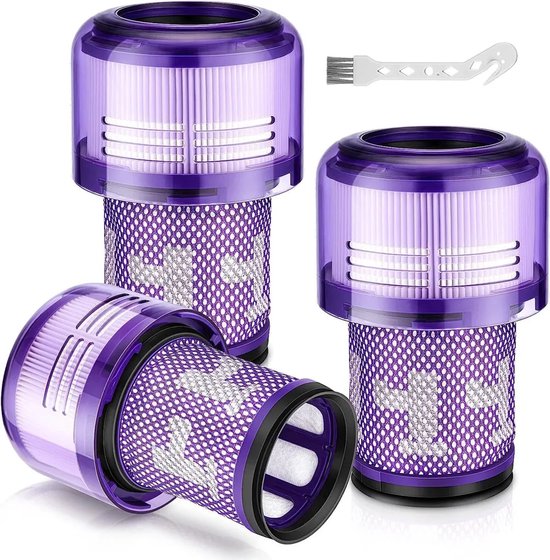 Passend Für Dyson V12 Detect Slim Absolute 3 Hepa-filter, Ersatzfilterzubehör. Geeignet Für Dyson V12 Staubsauger, Waschbar.