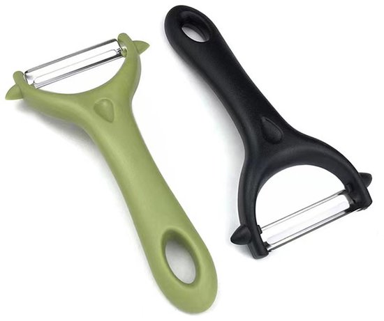X Universal-sparschäler Gemüseschäler Aus Edelstahl Manueller Kartoffelschäler Ergonomischer Griff Küchenmesser Zum Schälen Von Gemüse Und Obst Grün