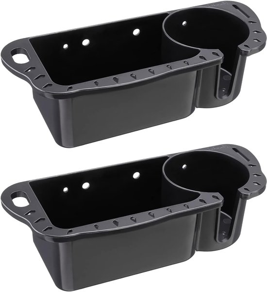 Getränkehalter Für Bootssitze Passend Für Marine B100 Und B200 Boots-organizer Aus Abs-kunststoff Mit Ablauf Und Vorgebohrten Befestigungslöchern