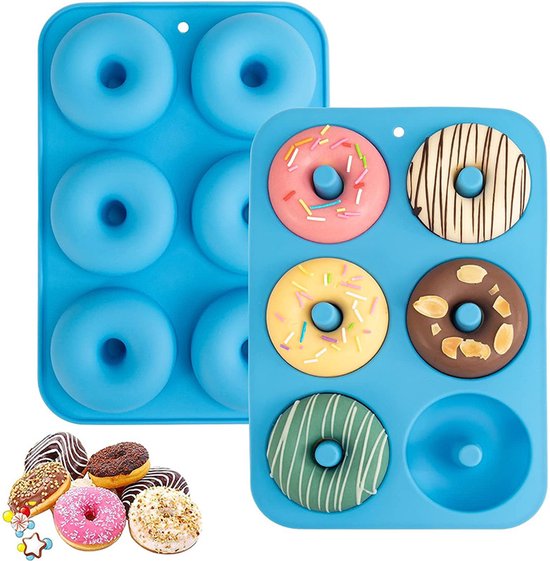 Silikon-donutform Antihaft-silikon-donutform-set Leicht Aus Der Form Zu Lösen Hitzebeständig Ideal Für Donuts Kuchen Kekse Bagels Bpa-frei Und
