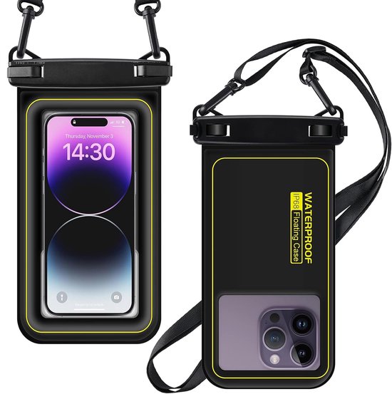 Ipx8 Wasserdichte Handyhülle – Bis Zu 6,8 Zoll, Mit Verstellbarem Kabel