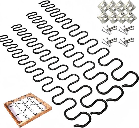 Stück Sofafedern 50 Cm Ersatzfedern Für Sofas Sofafedern Federn Für Polstermöbel Reparaturset Für Sofafedern Möbelfeder Mit Federklammern Und 4 0 4,0