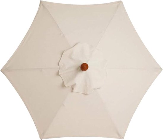 Sonnenschirmdach Ersatzdach Schutz Vor Sonne Und Regen 3 Meter Durchmesser 6 Streben Nur Das Dach Ohne Stange Polyester Ersatzdach Für Garten Und