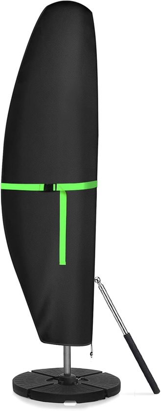 Sonnenschirmhülle – Neue Schutzhülle Aus 420d-gewebe Mit Teleskopstange Und Schlaufe, Winddicht, Uv-beständig – Für Sonnenschirme Im Freien – 210 X 45/72/32 Cm