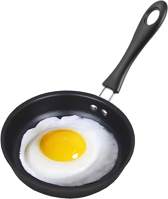 Kleine Antihaftbeschichtete Bratpfanne 12 5 Cm Durchmesser Ideal Zum Braten Eines Einzelnen Eis Die Runde Bratpfanne Aus Hitzebeständigem Ist Zu Stahl