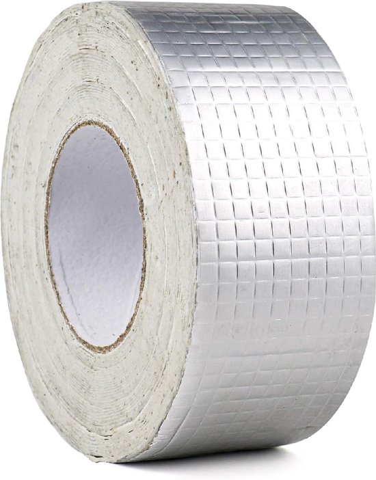 Wasserdichtes Dichtungsband Aluminiumfolienband Butylband Klebeband Aluminiumband Extra Starkes Klebeband 5 M Silber