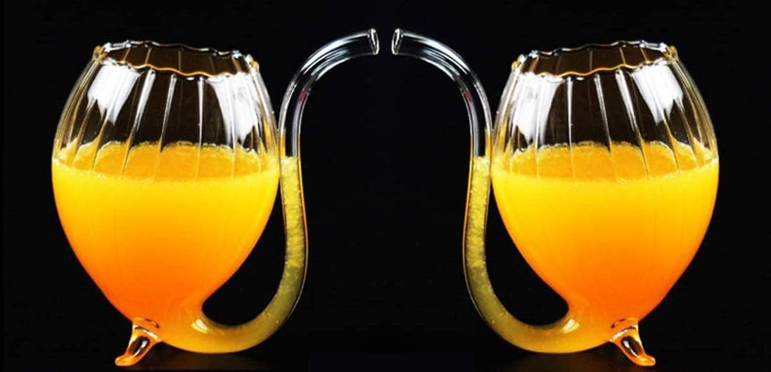 Verres À Porto – Coffret De 2 Verres À Liqueur Avec Petite Brosse À Verre – Coffret Cadeau De Verres À Cognac (300 Ml)