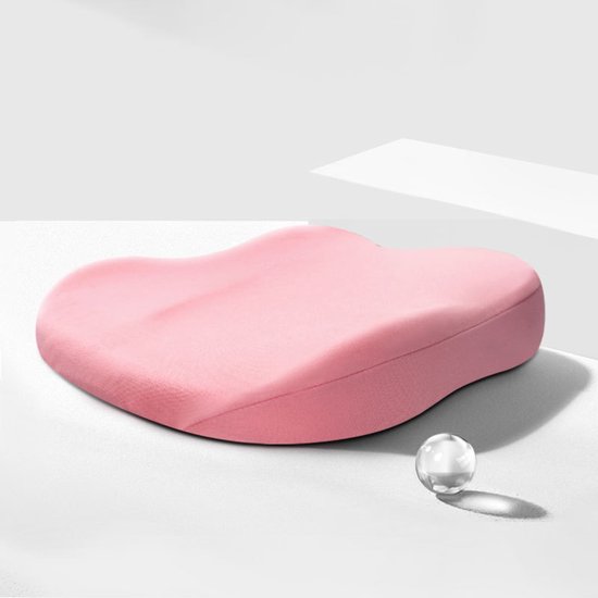 Autositzkissen Aus Memory-schaum – Rosa