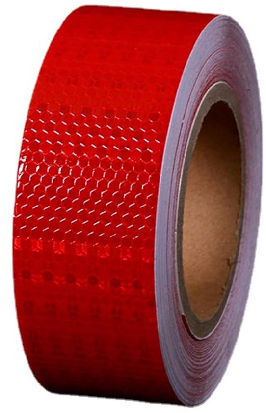 Reflektierender Aufkleberbogen – Rot, Nachtsicherheit, Für Anhänger, Pkw, Lkw