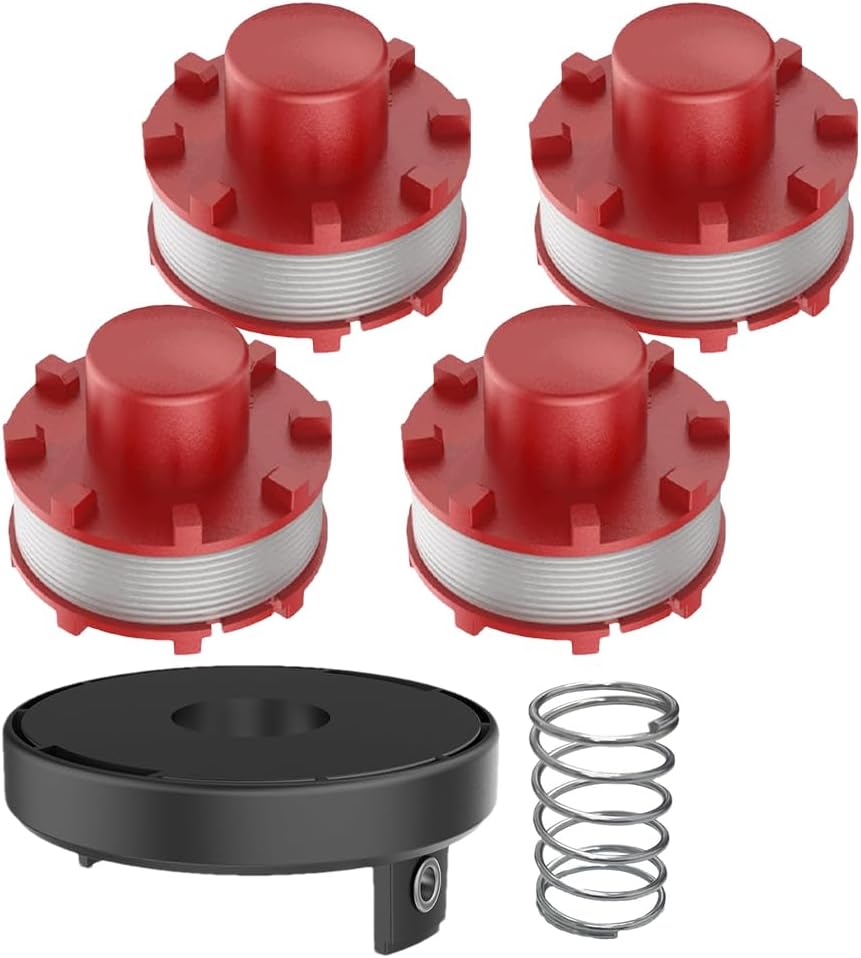 Set Mit 4 Ersatz-trimmerfadenspulen Für Ein-hell 3405096, Ersatz-trimmerfadenzubehör Für Ein-hell Ge-ct 36/30 Li E Solo, Agillo 36/255 Bl, Agillo 18/200