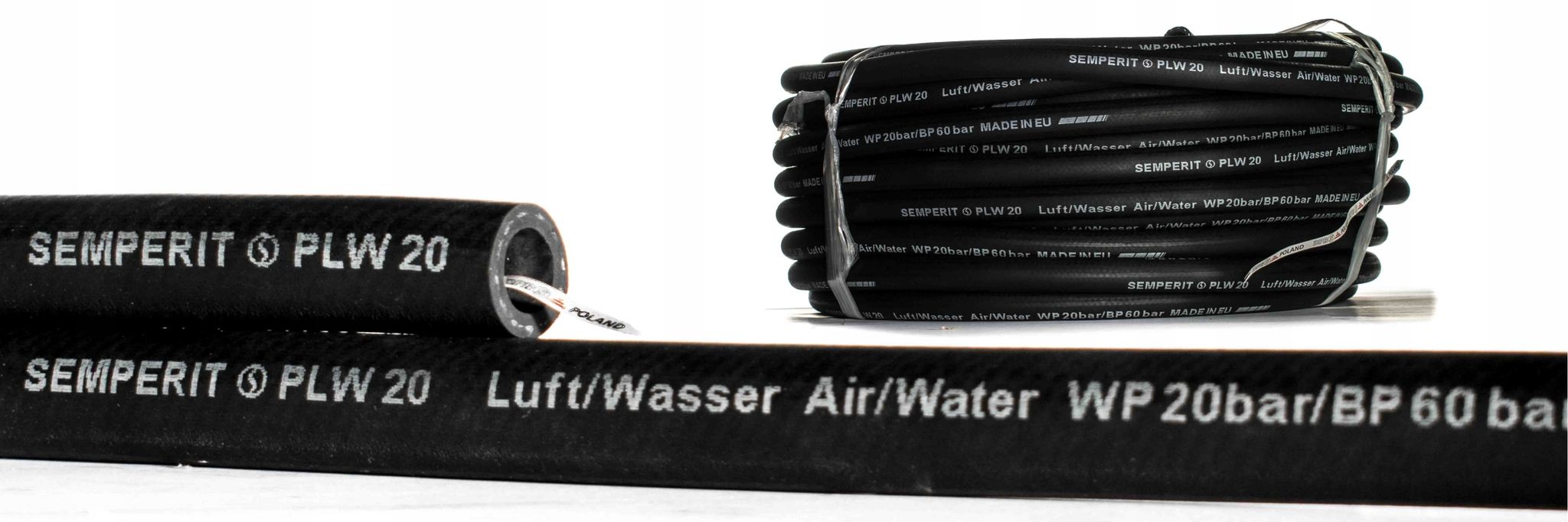 Gummi-luft-wasserschlauch Semperit Plw20 3/4 Dn19 1m