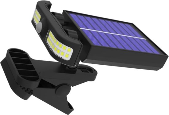 Solar-dachrinnenleuchte – Schwarz – Mit Bewegungsmelder
